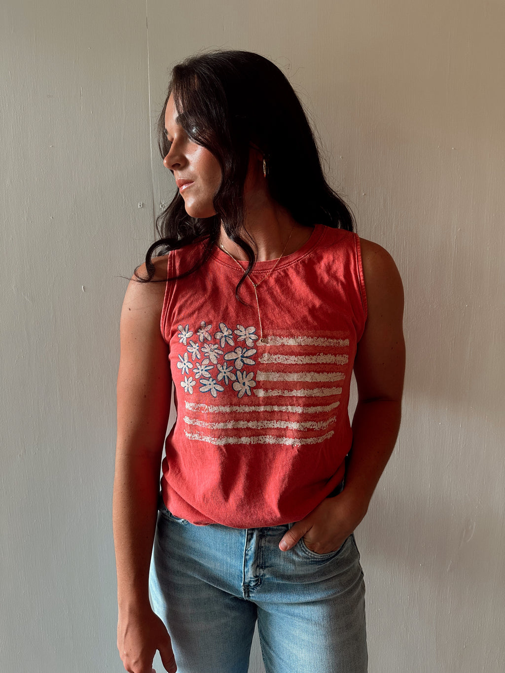 American Flag Mineral Wash Tank