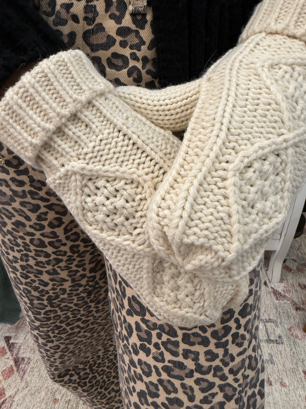 Cable Knit Mittens