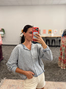 Isla Stripe Cardigan