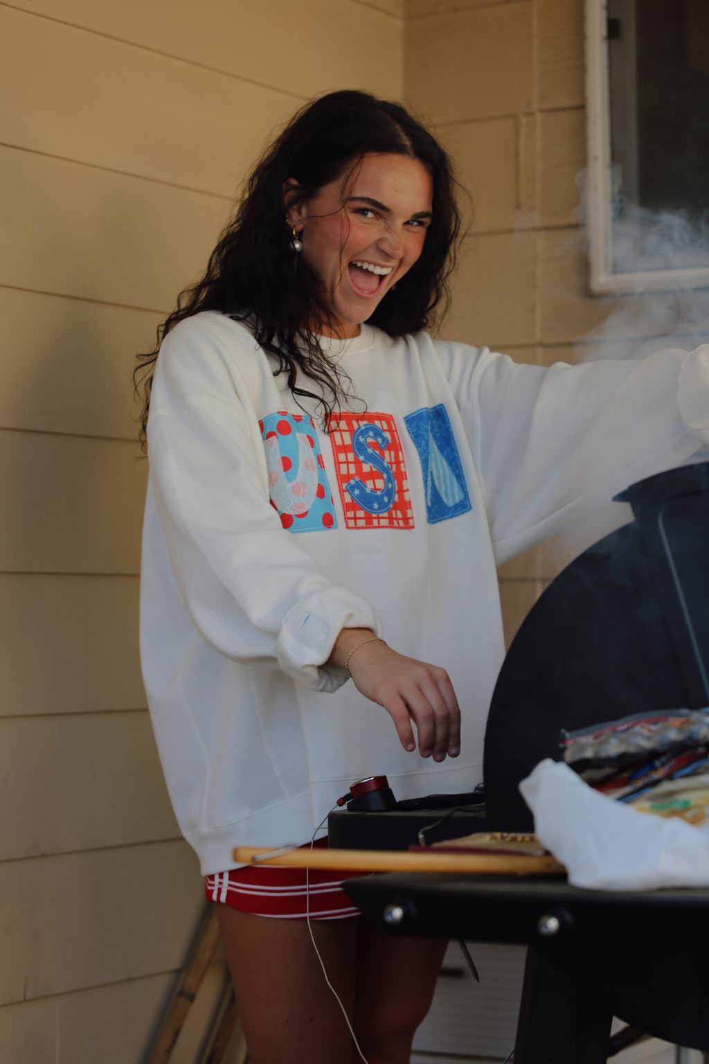 USA Patch Sweatshirt
