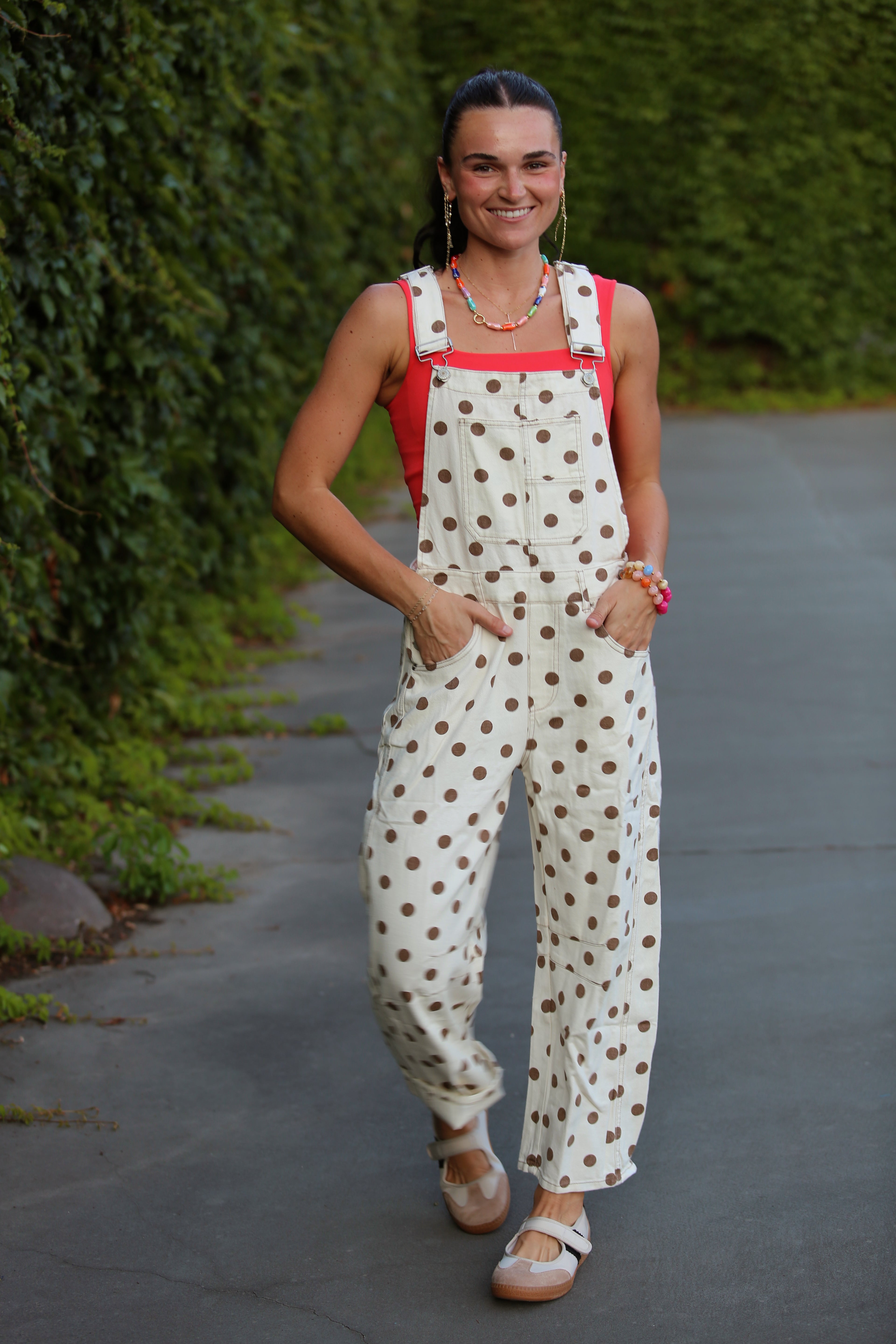 Peter Polka Dot Overalls