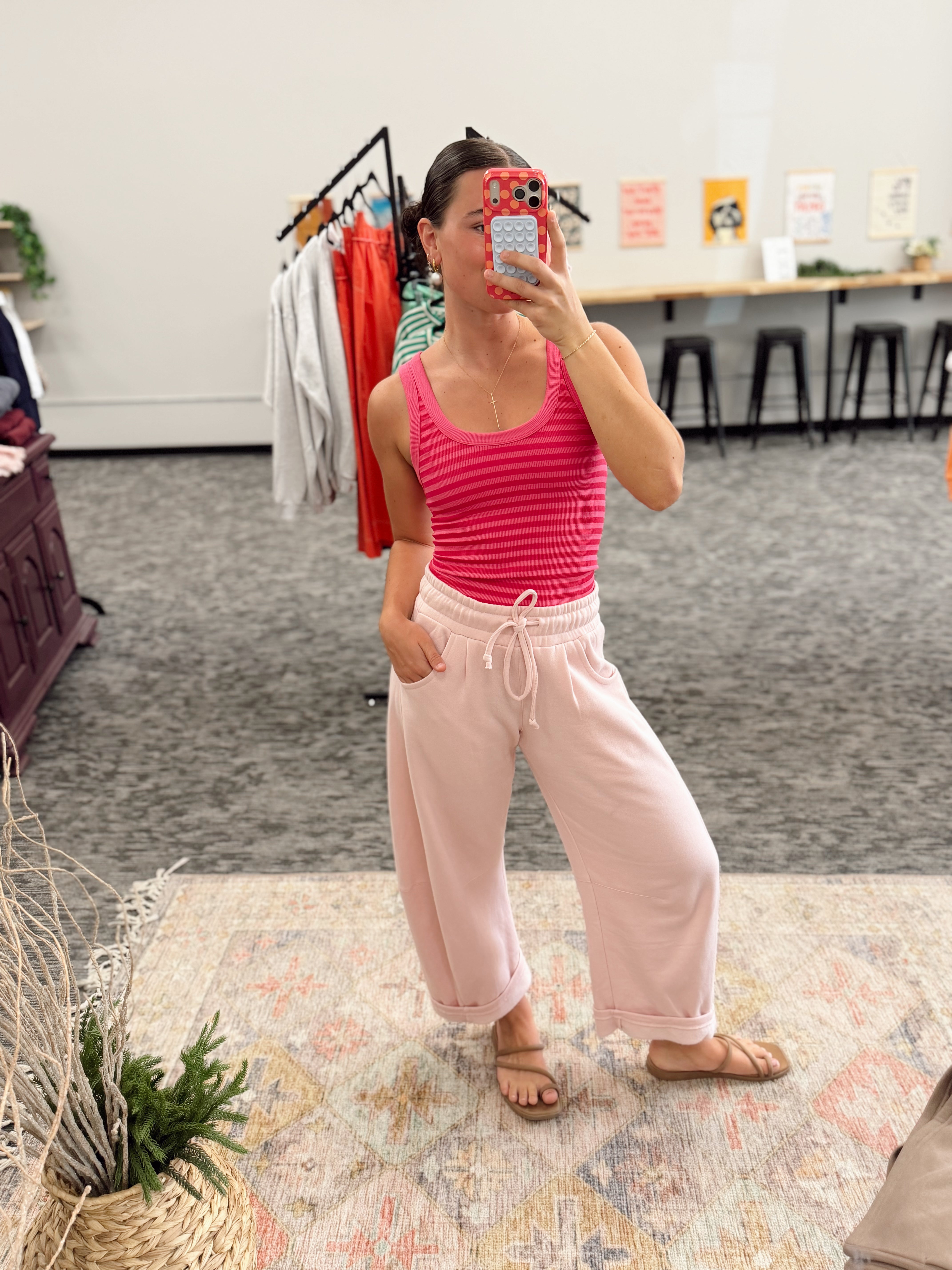 The Ava Barrel Pants