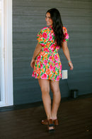 Vacation Bloom Mini Dress
