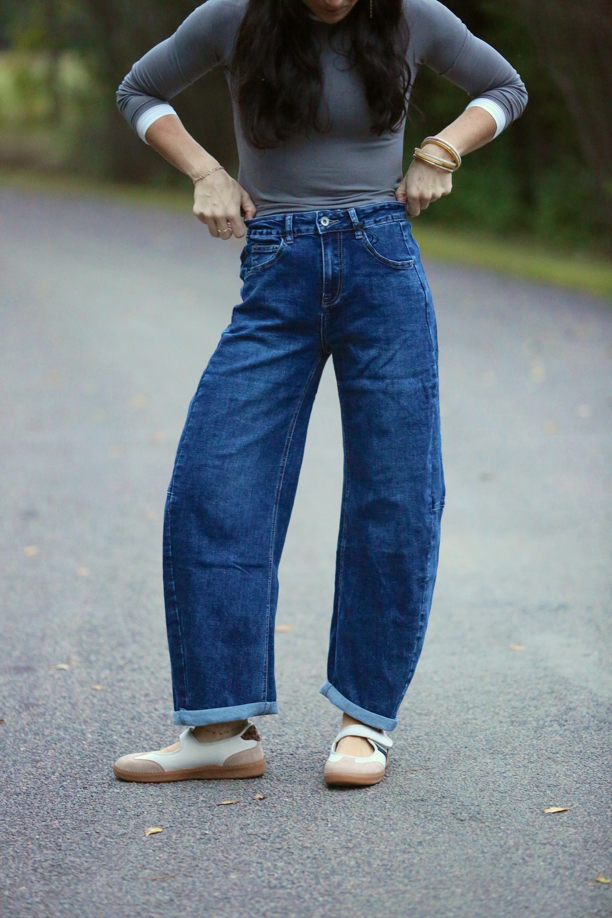 Addie Barrel Jeans