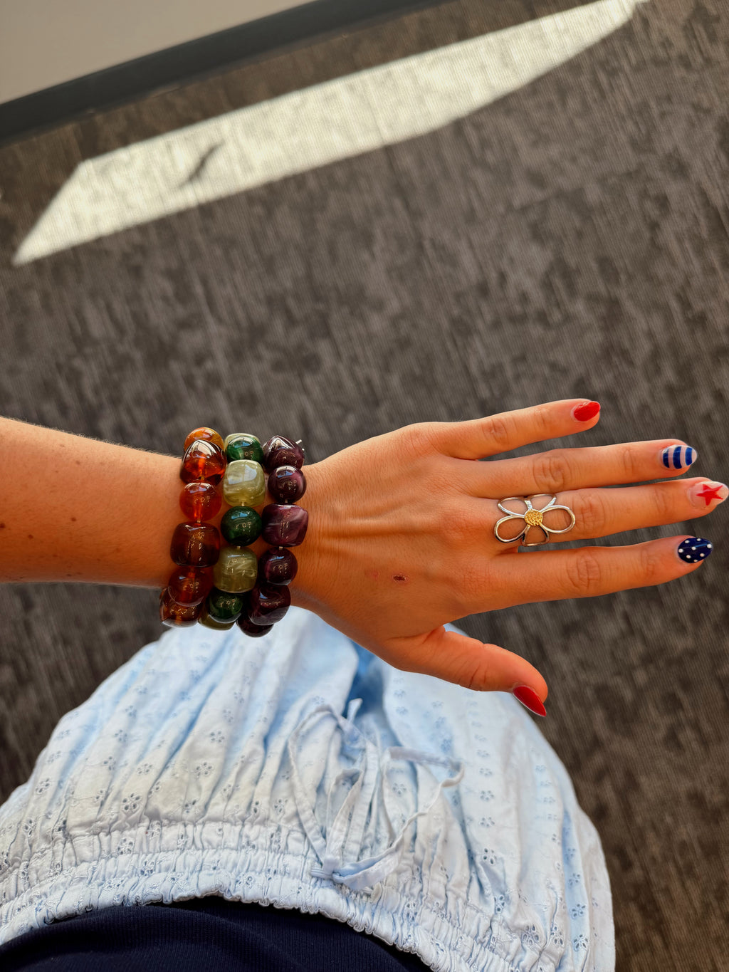 Color Block Bracelet