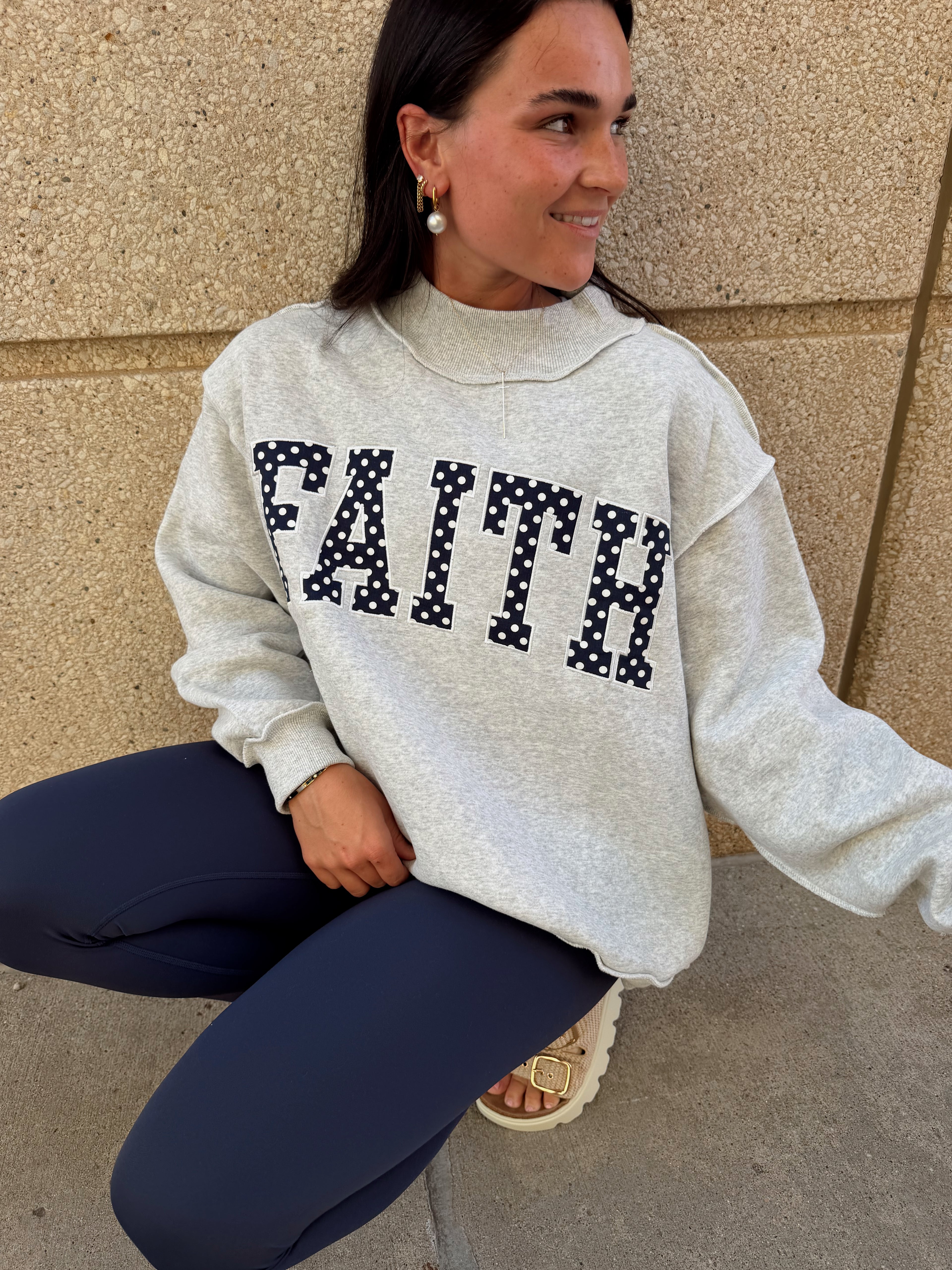 Faith Mock Neck