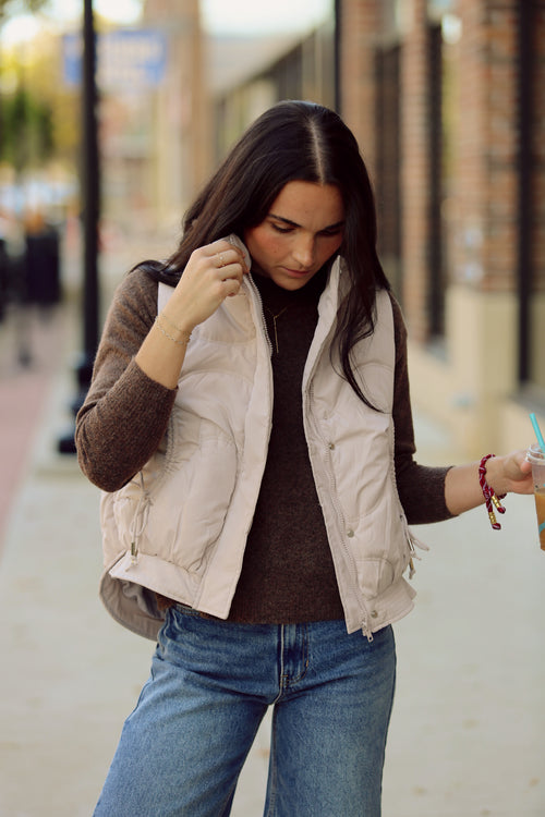Quilted Puffer Vest