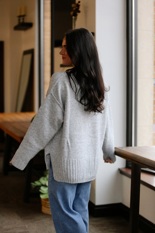 Side Slit Sweater