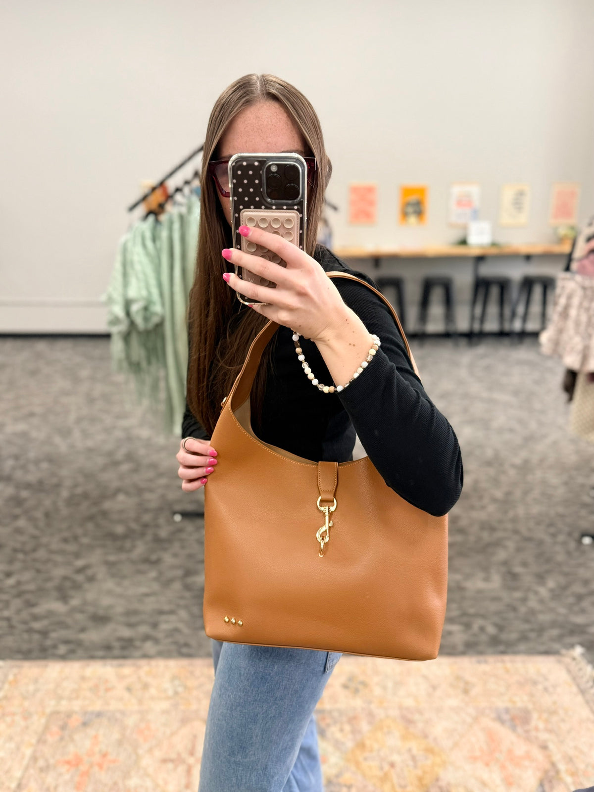 Haddie Hobo Tote Bag