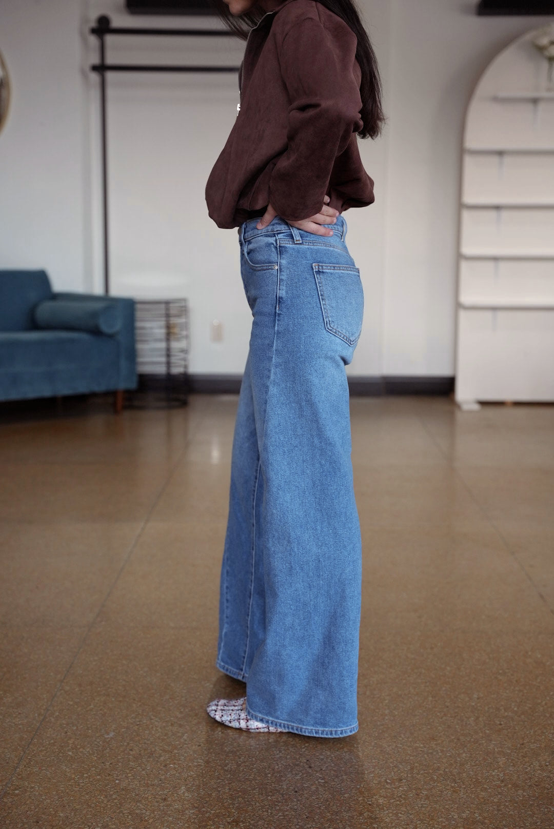 Terry Twisted Wide Leg