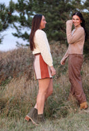 Connie Colorblock Skirt