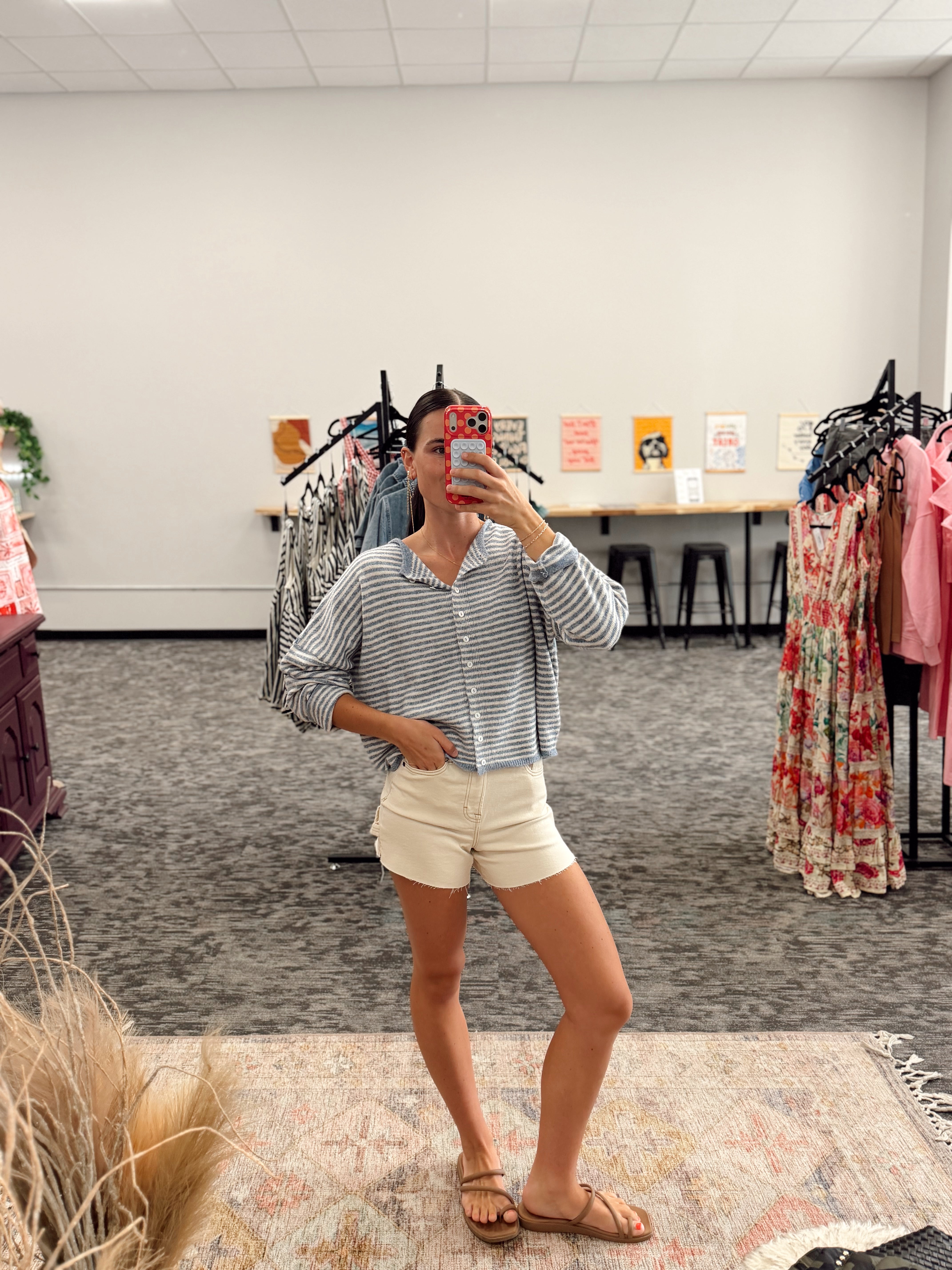 Isla Stripe Cardigan