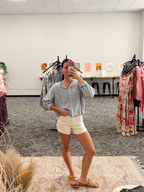 Isla Stripe Cardigan