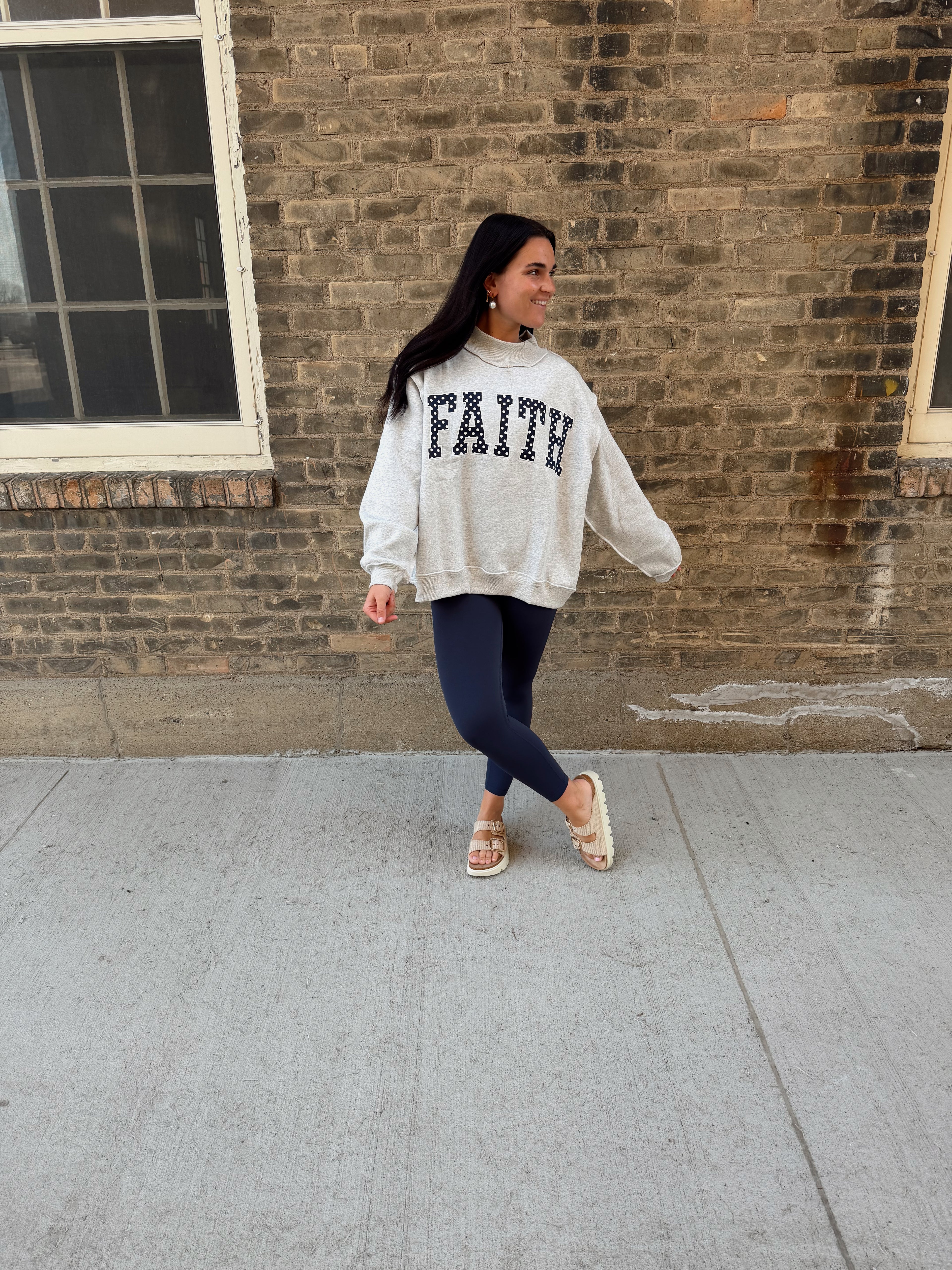 Faith Mock Neck