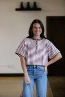 Izzy Striped Henley
