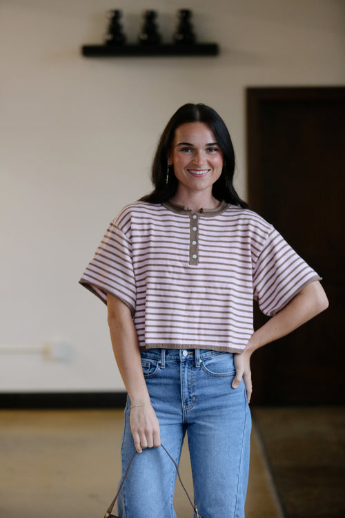 Izzy Striped Henley
