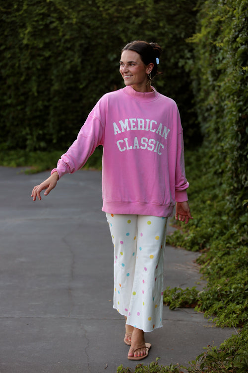 American Classic Reversible Mock Neck