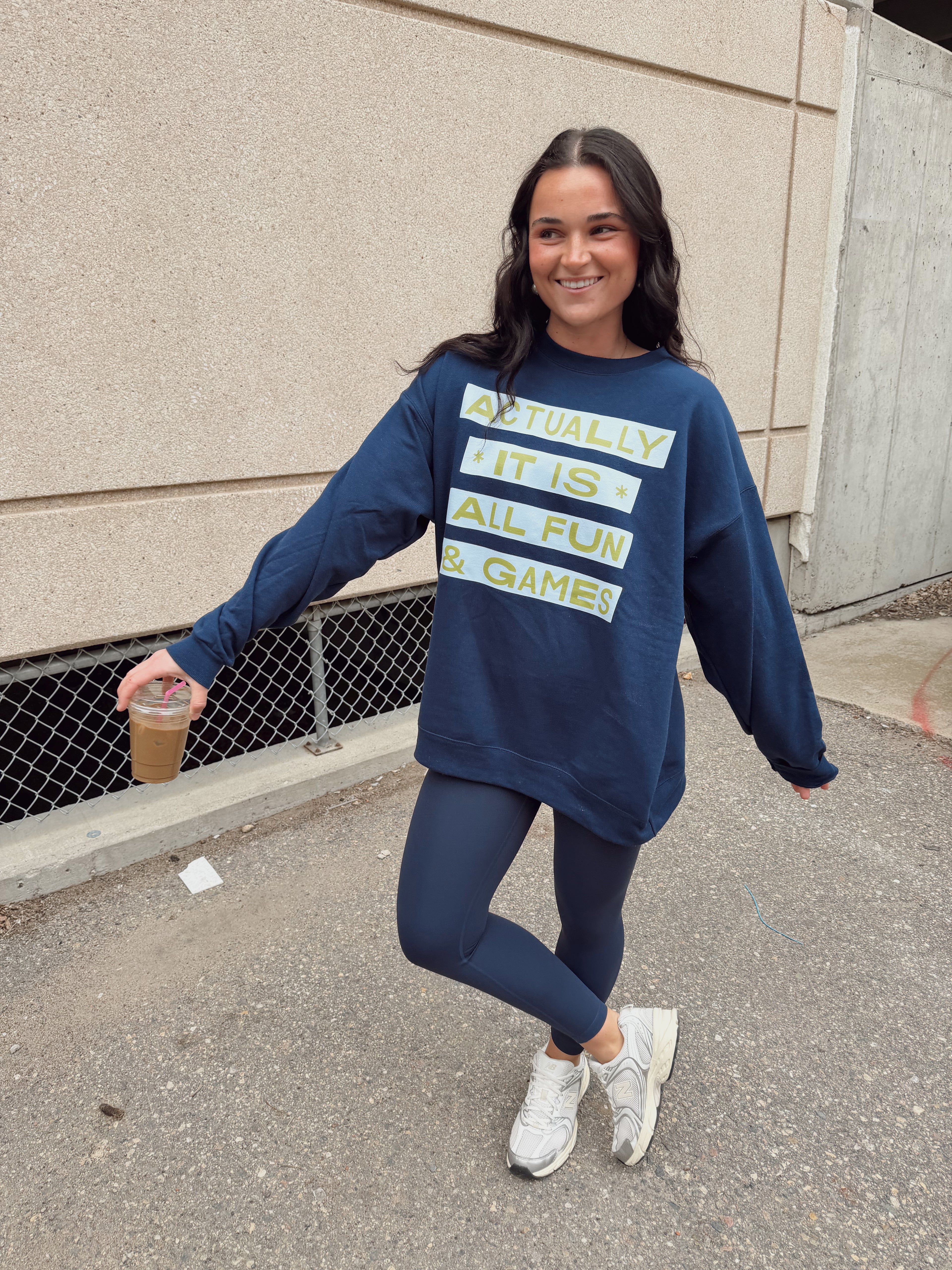 All Fun and Games Sweatshirt