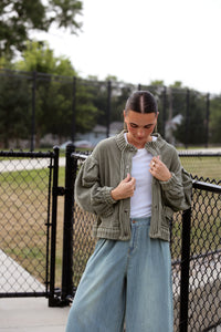 Hometown Heritage Cardigan (olive)