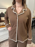 Brushed Knit PJ Set