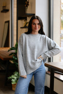 Side Slit Sweater