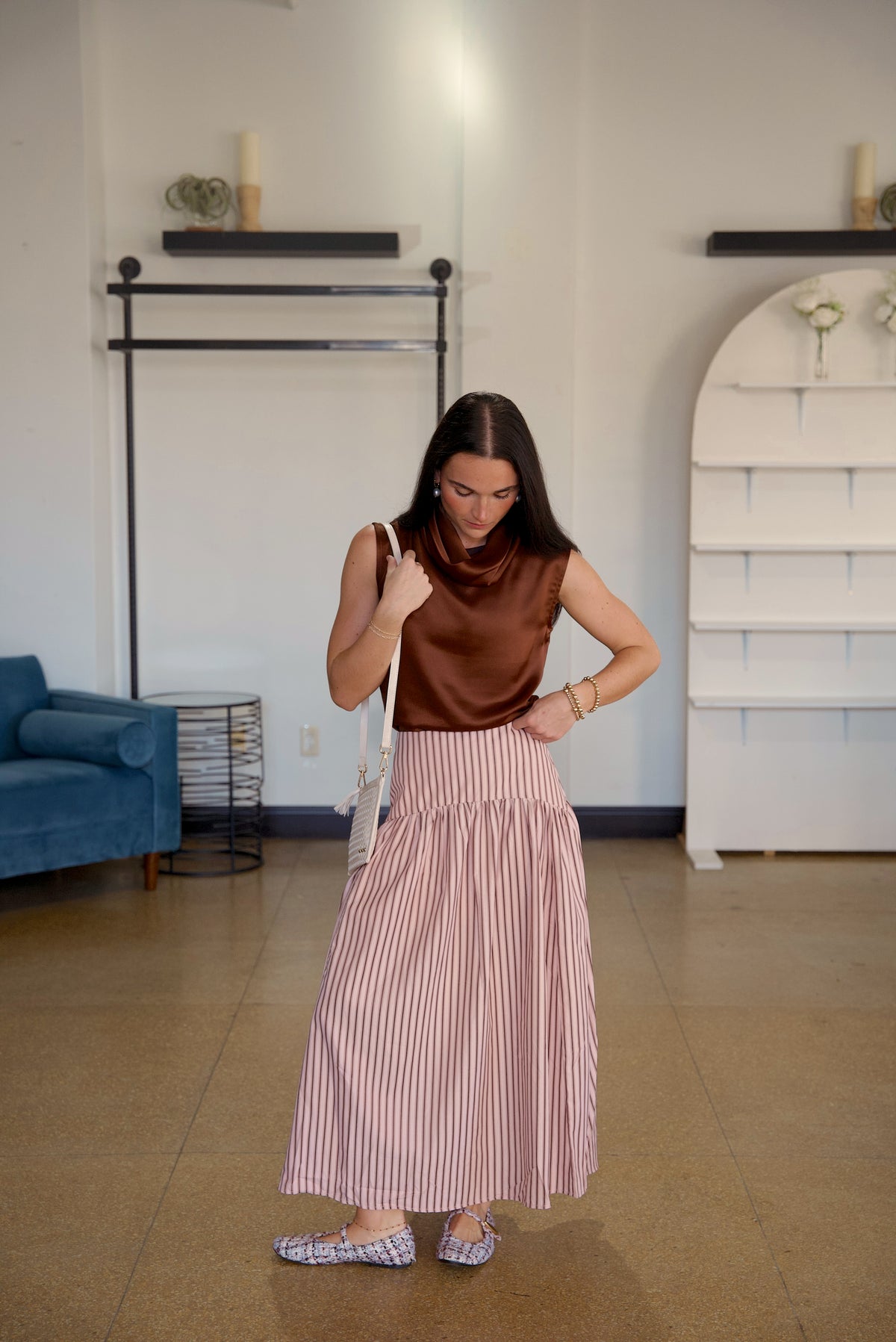 Gigi Satin Top