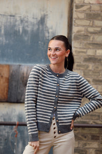 Gold Button Cardi