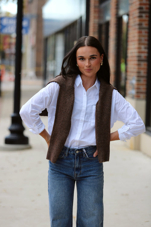 Crisp Cotton Button Up