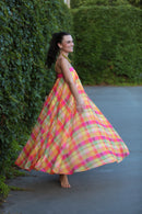 Prism Plaid Maxi Dress