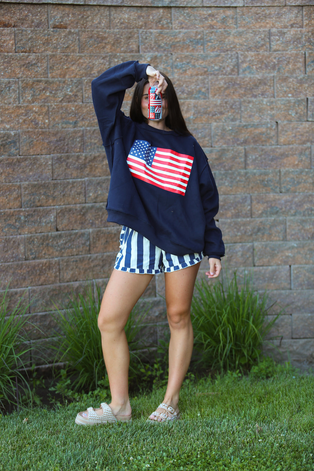 USA Mock Neck