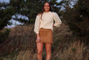 Ruffle Mini Skirt