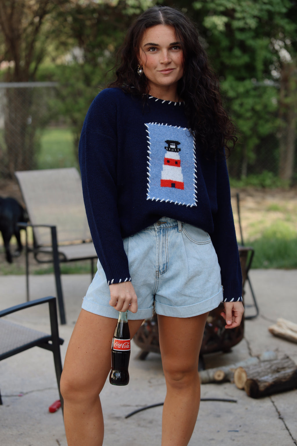 Liberty Lighthouse Knit Sweater