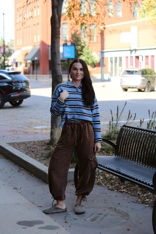 Chocolate Cargo Pants