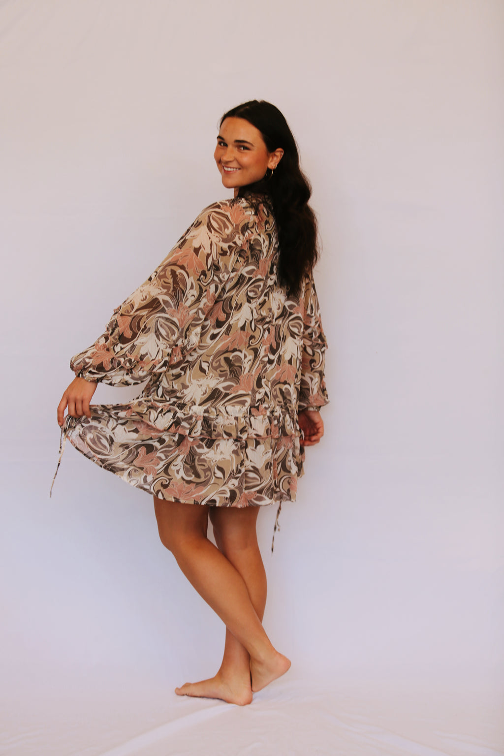 Tessa Tiered Mini Dress