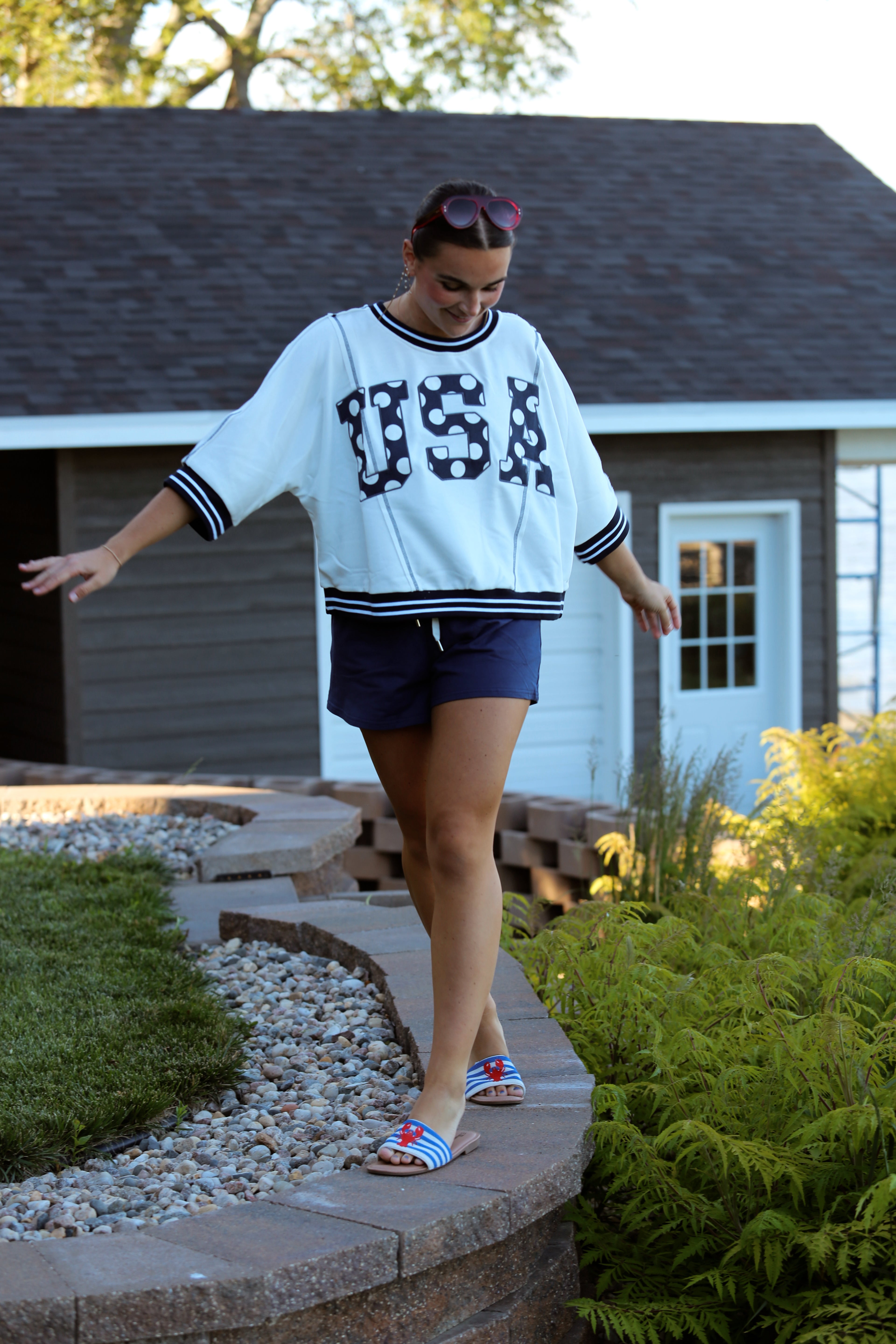 USA Letter Sweatshirt