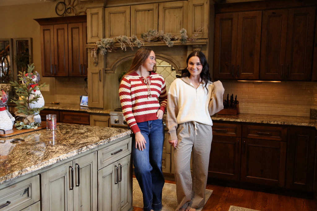 Callie Cable Knit Sweater