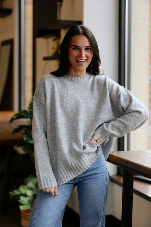 Side Slit Sweater