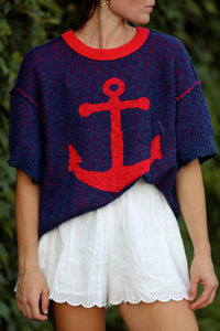 Amelia Anchor Sweater