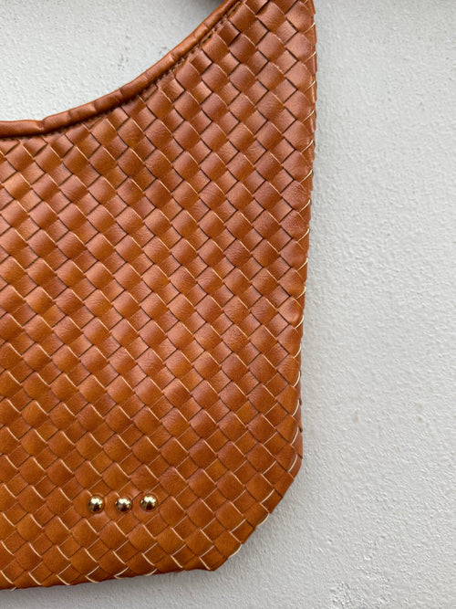 Sienna Slouchy Woven Shoulder Bag