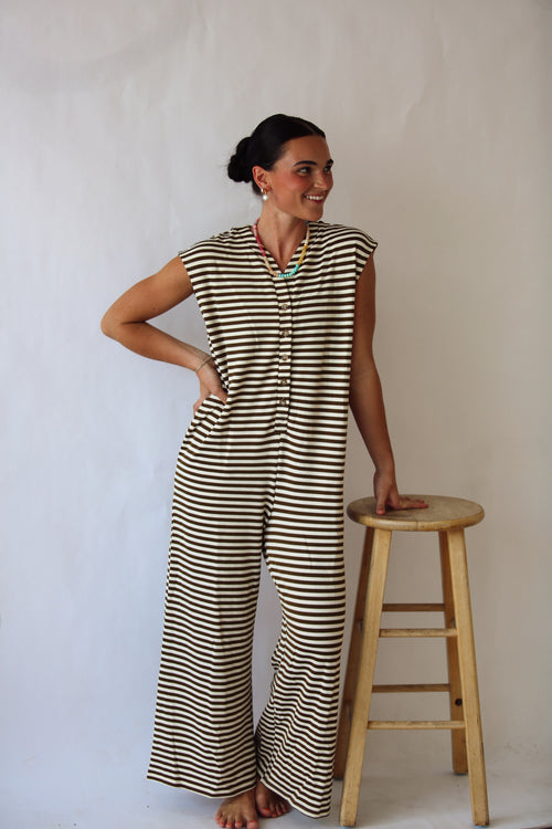 Jackson Stripe Jumpsuit