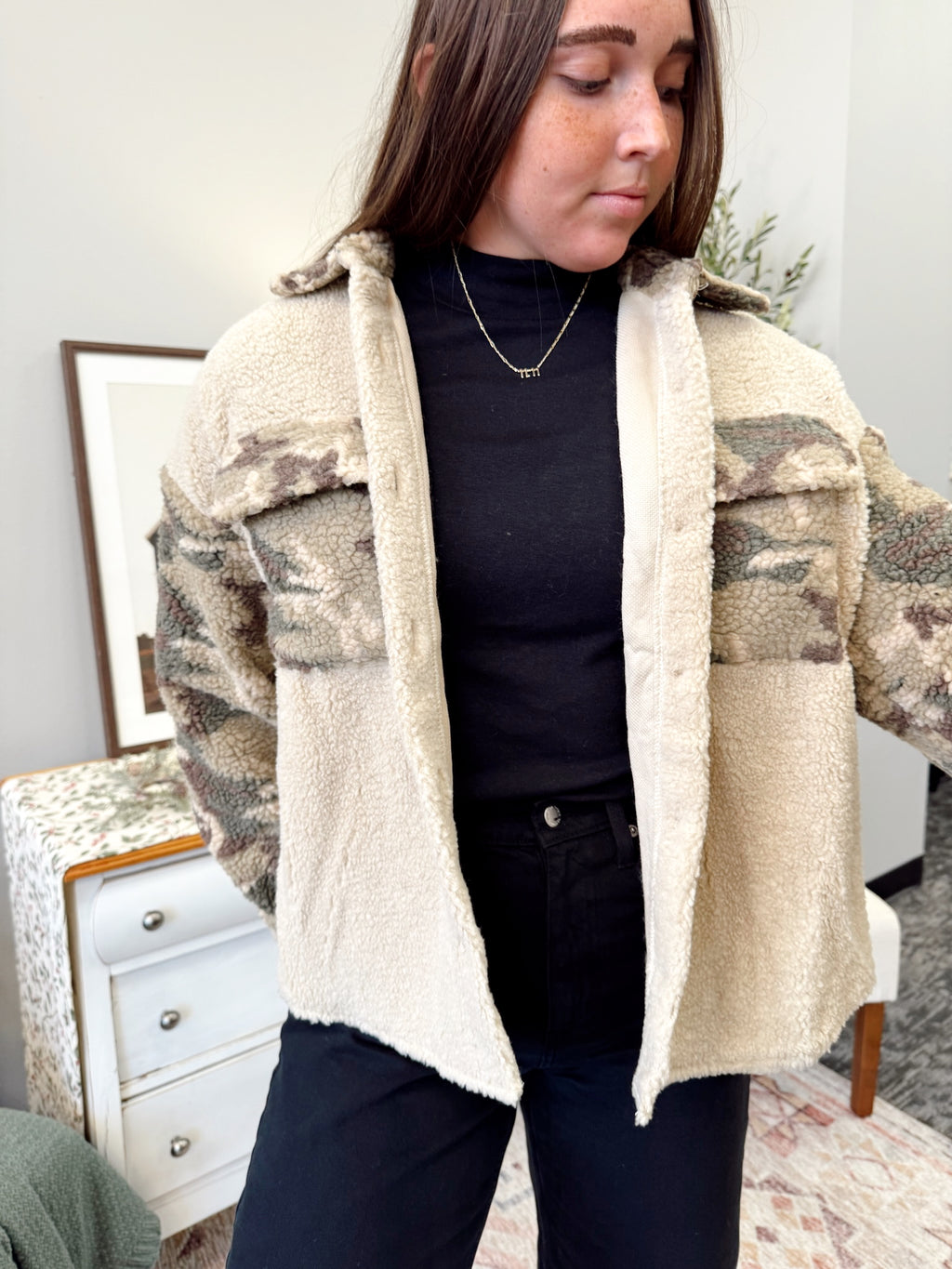 Kali Camo Cardigan