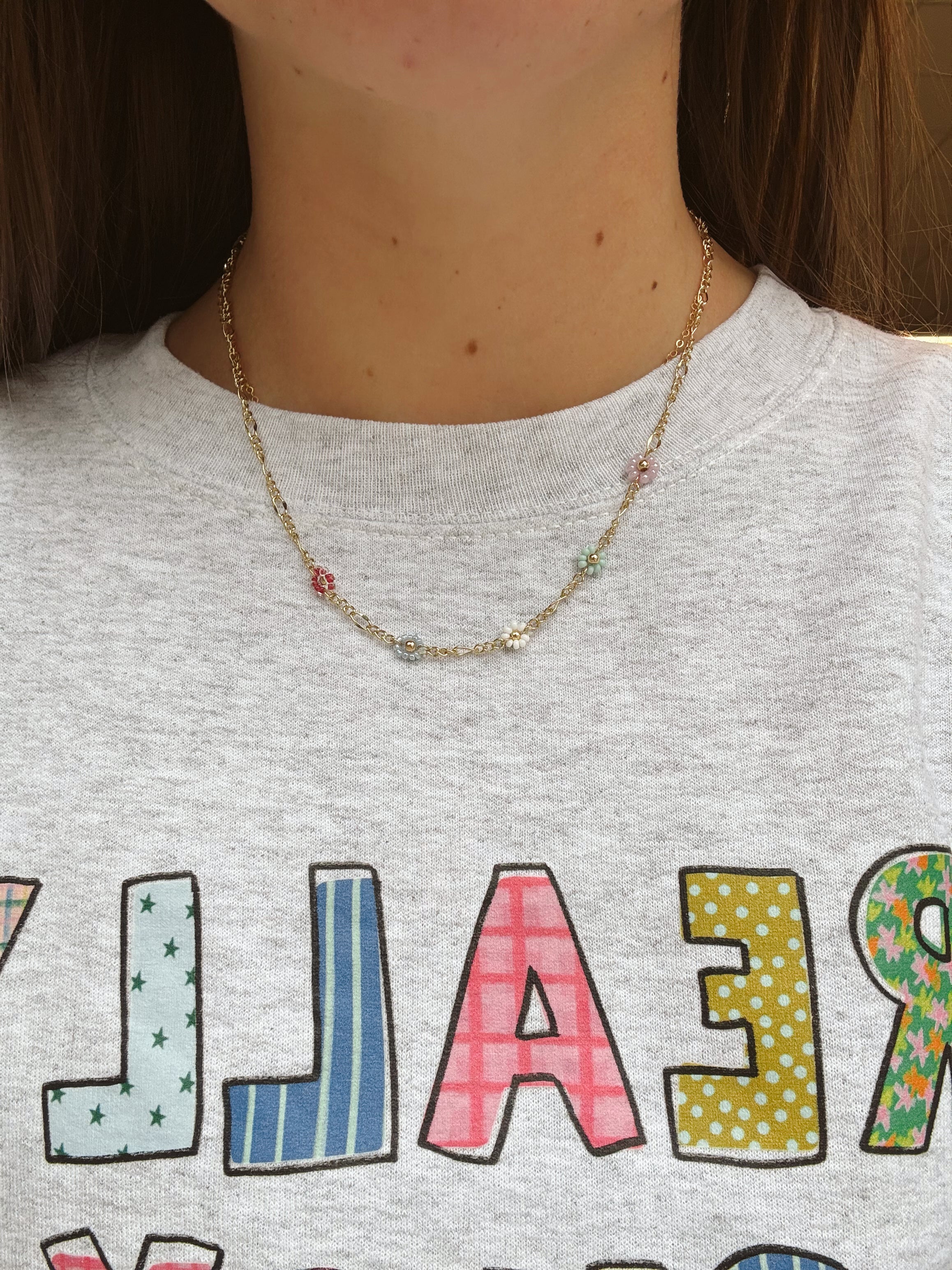 Flirty Flower Necklace