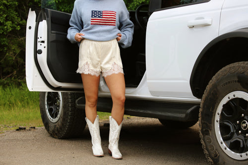 Lake Side Lace Shorts