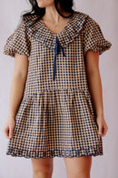 Grayson Gingham Babydoll Dress