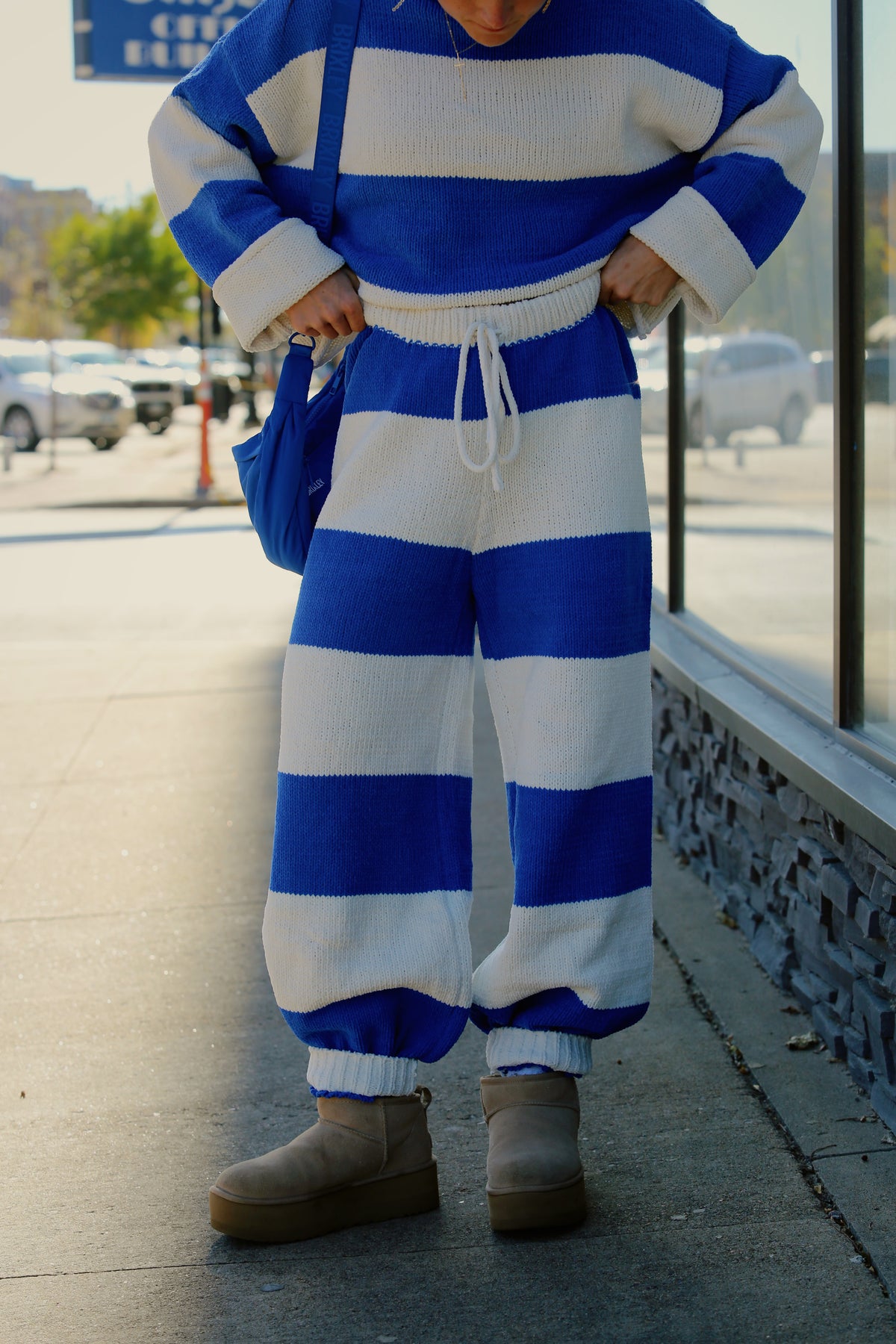 Chenille Knit Pants