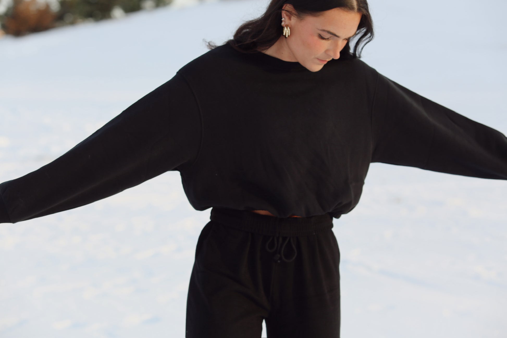 Harper Cropped Sweatshirt