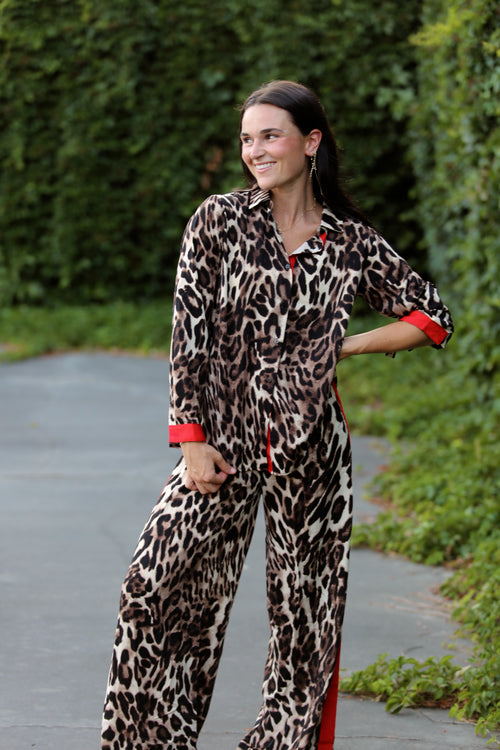 Livie Leopard Top