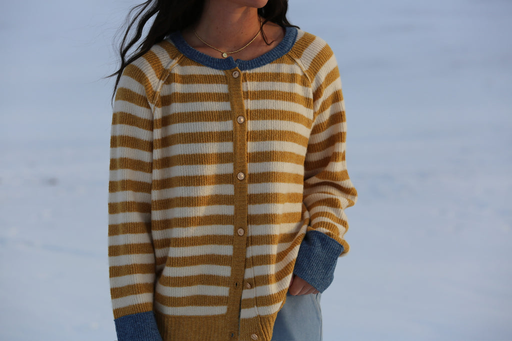 Misty Marigold Cardigan