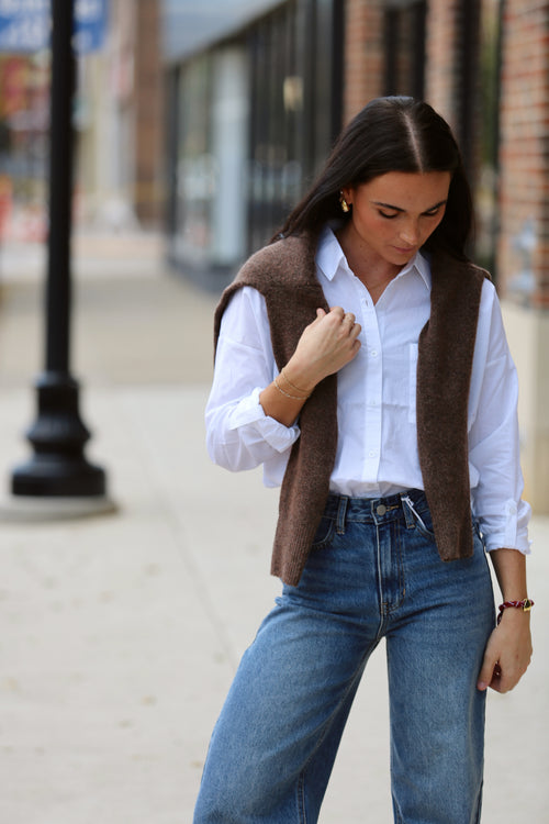 Crisp Cotton Button Up
