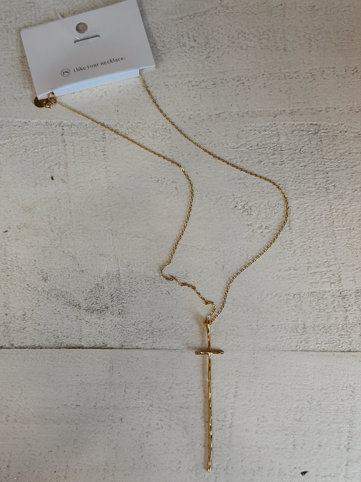 Modern Cross Necklace